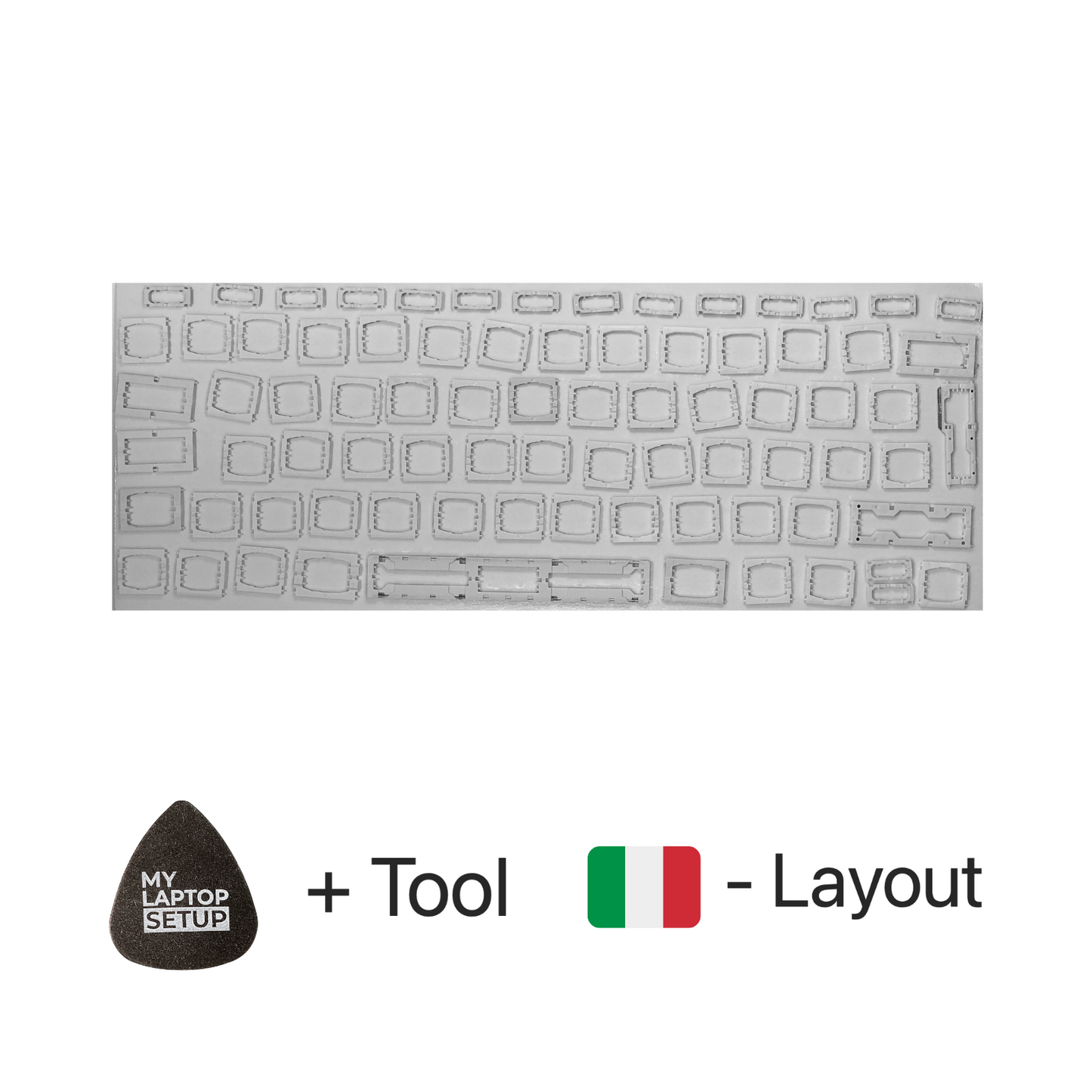 Replacement Keys & Hinges for MacBook Pro/Air Italian 🇮🇹 IT Layout QWERTY (all models)