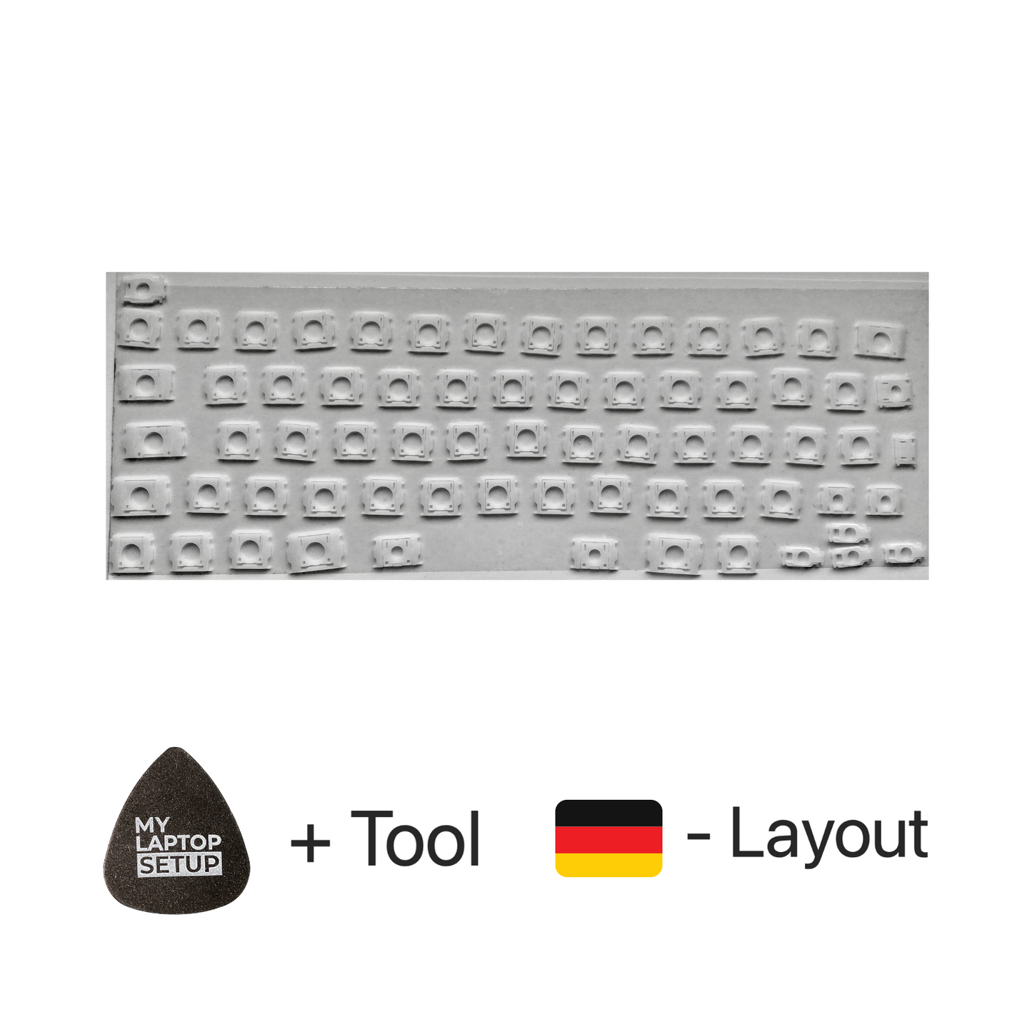Ersatztasten & Scharniere für MacBook Pro/Air Deutsch 🇩🇪 DE-Layout QWERTZ (alle Modelle)