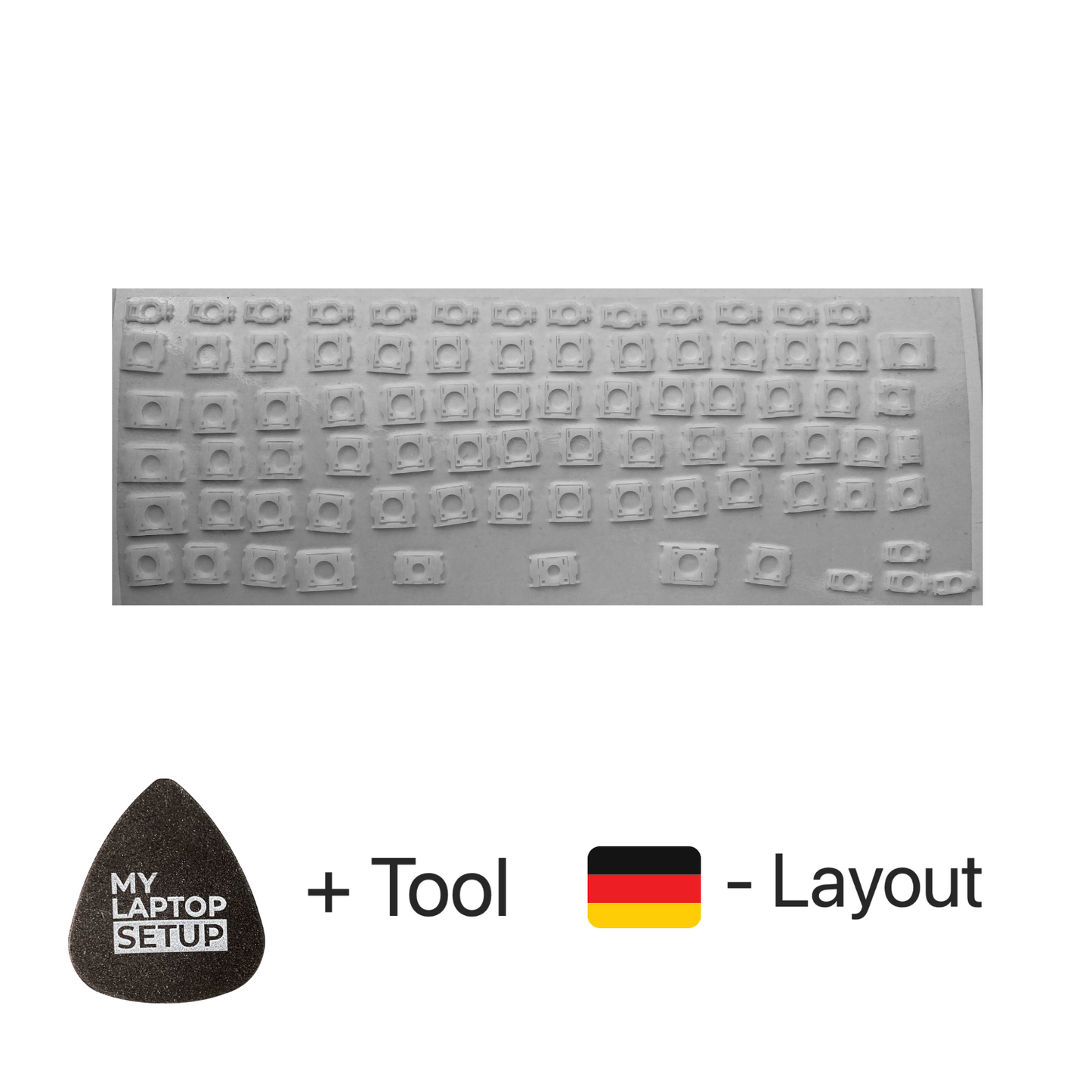 Ersatztasten & Scharniere für MacBook Pro/Air Deutsch 🇩🇪 DE-Layout QWERTZ (alle Modelle)